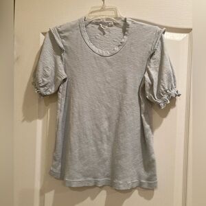 Wilt Light Gray Short Sleeve Top